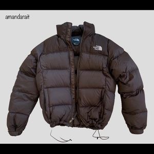 Brown North Face Puffer Jacket